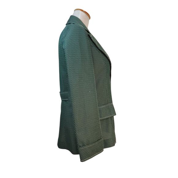 Green Polka Dot Women's Jacket - Picture 10 of 16